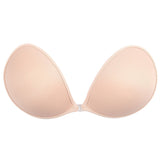 Emoswim-Klebe-BH, wiederverwendbar, trägerlos, selbstklebend, Silikon, Push-up, unsichtbar, klebrige BHs für rückenfreie Kleider
