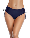 Emoswim – Damen-Badehöschen im knappen Design mit seitlicher Bindung – Marineblau