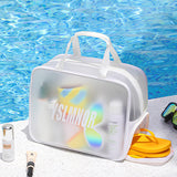 Emoswim-Women's Swim Bag Wet And Dry Sseparation Swimming Beach Storage Bag