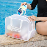 Emoswim-Women's Swim Bag Wet And Dry Sseparation Swimming Beach Storage Bag