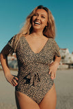 Emoswim-The Pursuit Cape One Piece Swimsuit