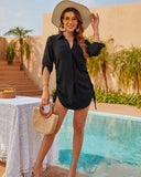 Emoswim-Vertuschung Tunnelzug Strandkleid-Hemd